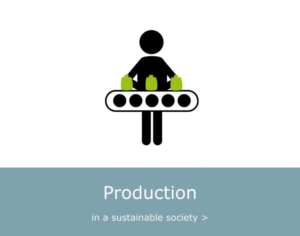 Production in a sustainable economy